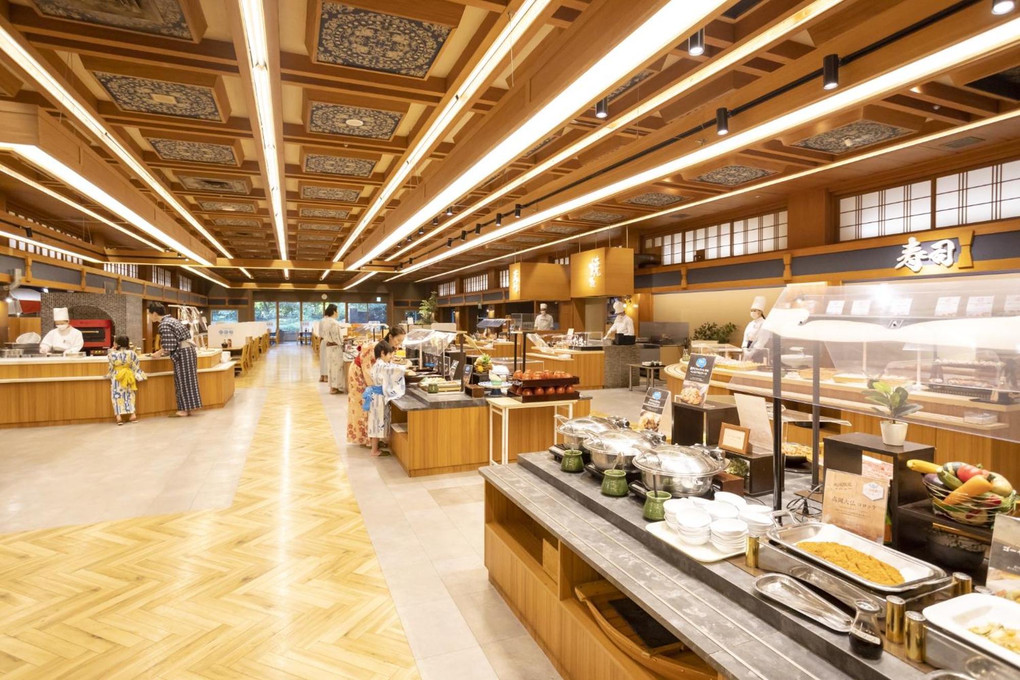 Ooedo Onsen Monogatari Unazuki Grand Hotel 黒部市 外观 照片